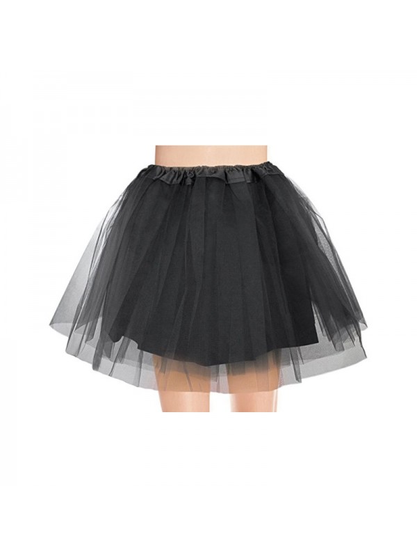 Popular Adult Tutu Skirt Dance Party Cosplay Skirt Brace Polyester Mesh Breathable Half Skirt Manufacturer Wholesale