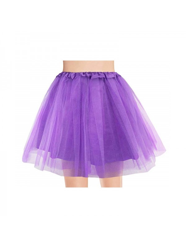 Popular Adult Tutu Skirt Dance Party Cosplay Skirt Brace Polyester Mesh Breathable Half Skirt Manufacturer Wholesale