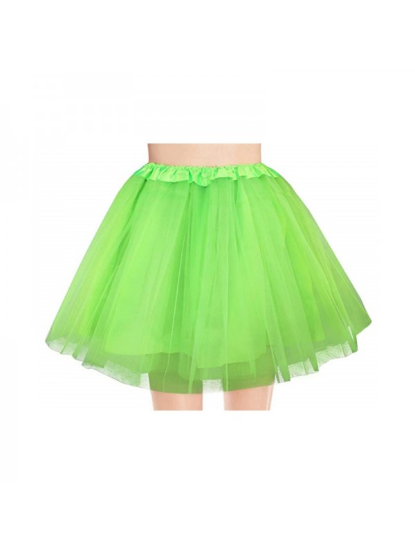 Popular Adult Tutu Skirt Dance Party Cosplay Skirt Brace Polyester Mesh Breathable Half Skirt Manufacturer Wholesale