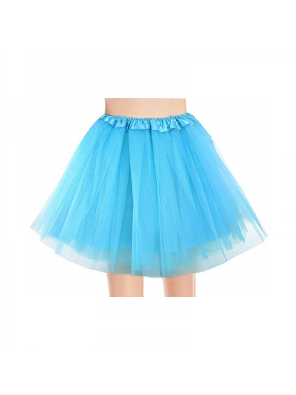 Popular Adult Tutu Skirt Dance Party Cosplay Skirt Brace Polyester Mesh Breathable Half Skirt Manufacturer Wholesale