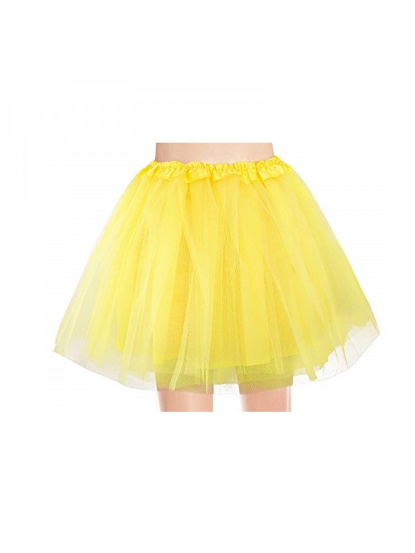 Popular Adult Tutu Skirt Dance Party Cosplay Skirt Brace Polyester Mesh Breathable Half Skirt Manufacturer Wholesale