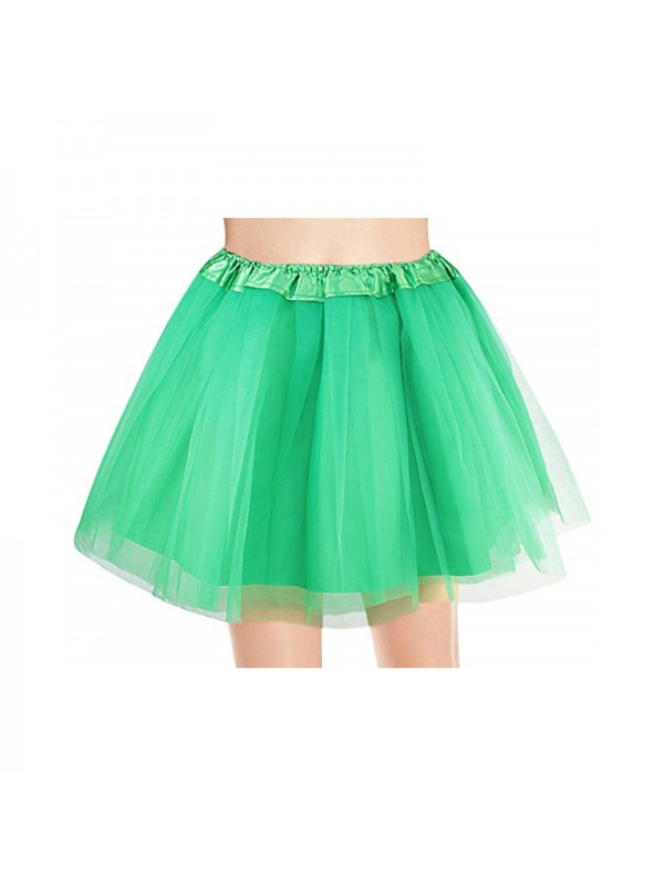 Popular Adult Tutu Skirt Dance Party Cosplay Skirt Brace Polyester Mesh Breathable Half Skirt Manufacturer Wholesale