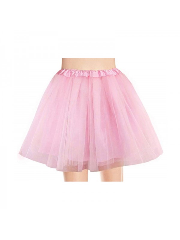 Popular Adult Tutu Skirt Dance Party Cosplay Skirt Brace Polyester Mesh Breathable Half Skirt Manufacturer Wholesale